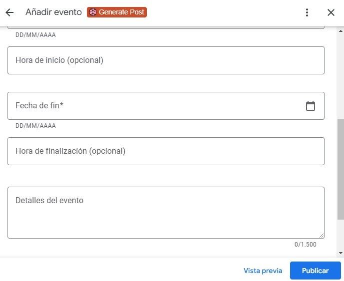 SEO Local: errores más comunes 2 SEO Local: errores más comunes - detalle Evento