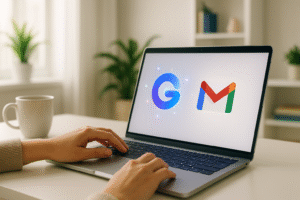 Gmail + IA: productividad mejorada para autónomos, pymes y agencias 1 Timeline de novedades de Gmail + IA en 2025 - Adela Ruiz